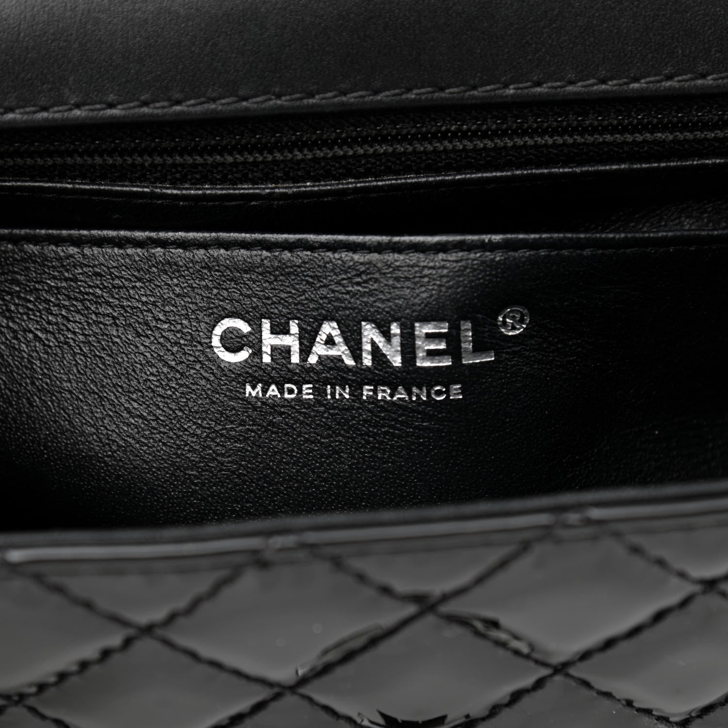 Chanel Patent Calfskin Quilted 2.55 Reissue Mini Flap So Black 6 of 12