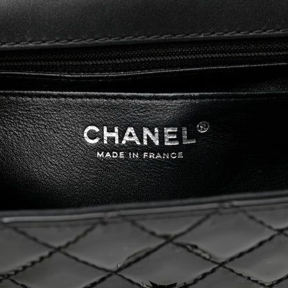 Chanel Patent Calfskin Quilted 2.55 Reissue Mini Flap So Black 6 of 12
