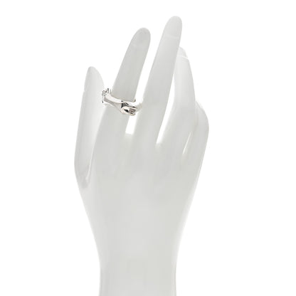 Hermes Sterling Silver PM Galop Ring 52 6 2 of 5