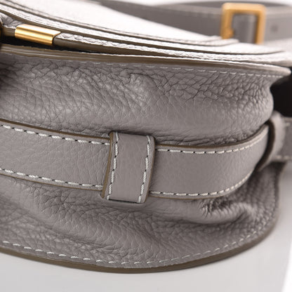 Chloe Calfskin Mini Marcie Round Crossbody Bag Cashmere Grey 11 of 11