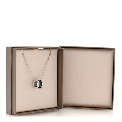 Bulgari Sterling Silver Ceramic Save The Children Pendant Necklace 5 of 5