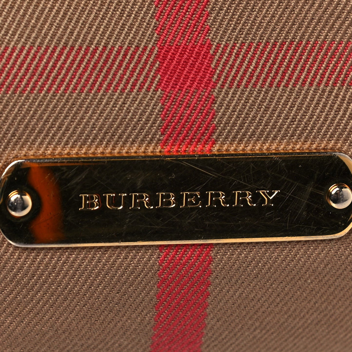 House Check Canterbury Tote Black