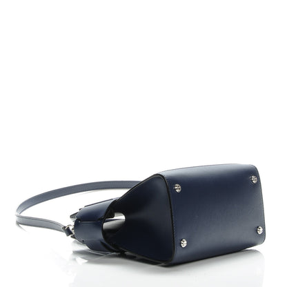 Givenchy Smooth Calfskin Mini Horizon Satchel Navy 4 of 7