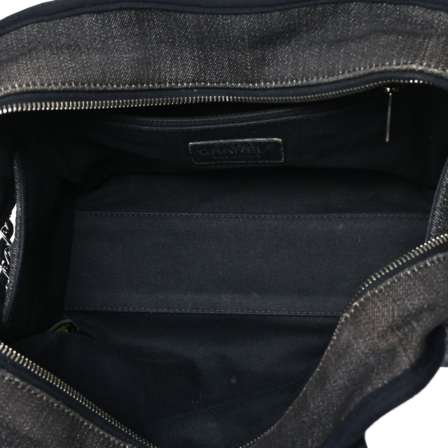 Denim Deauville Bowling Bag Dark Blue