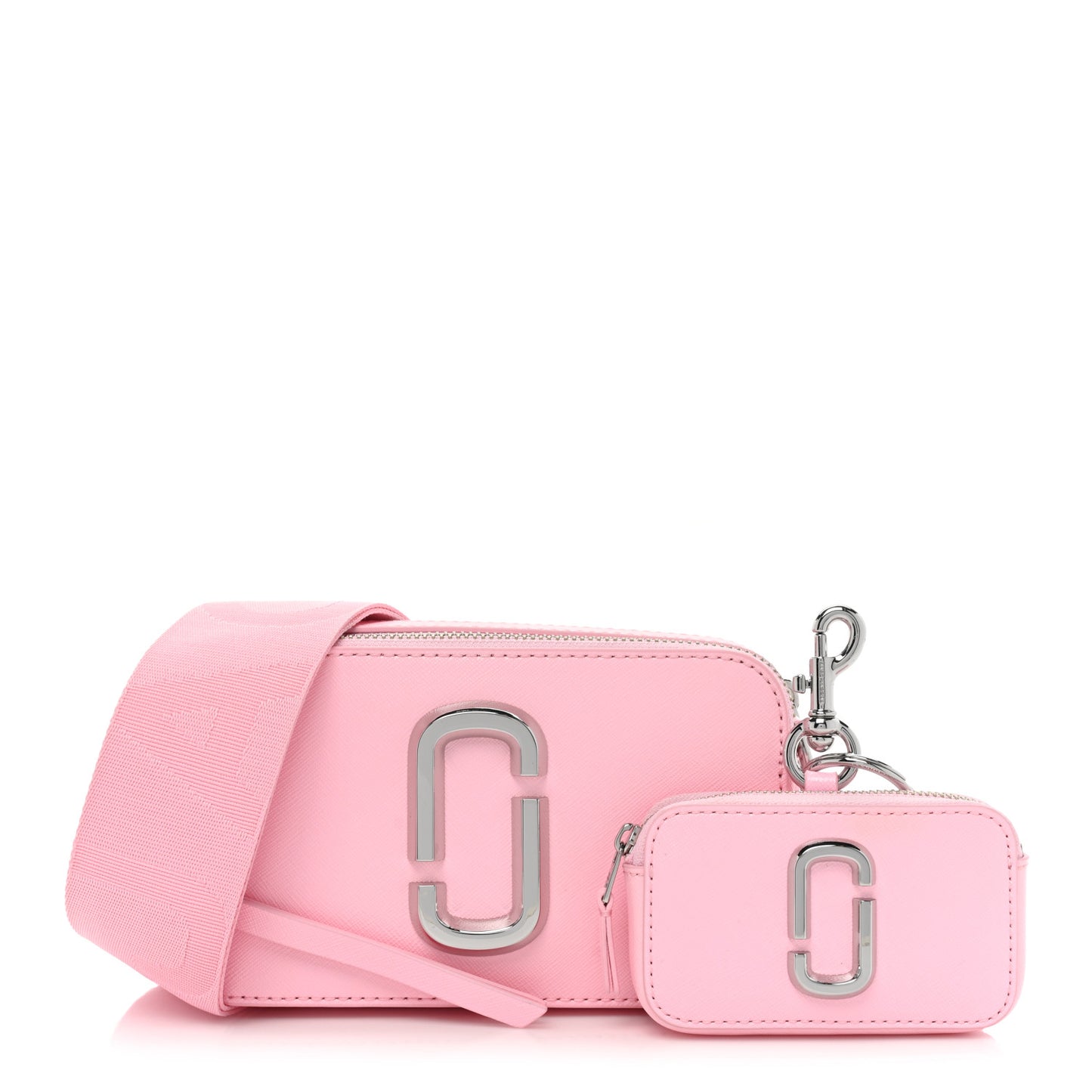 Saffiano Utility Snapshot Camera Bag Pink