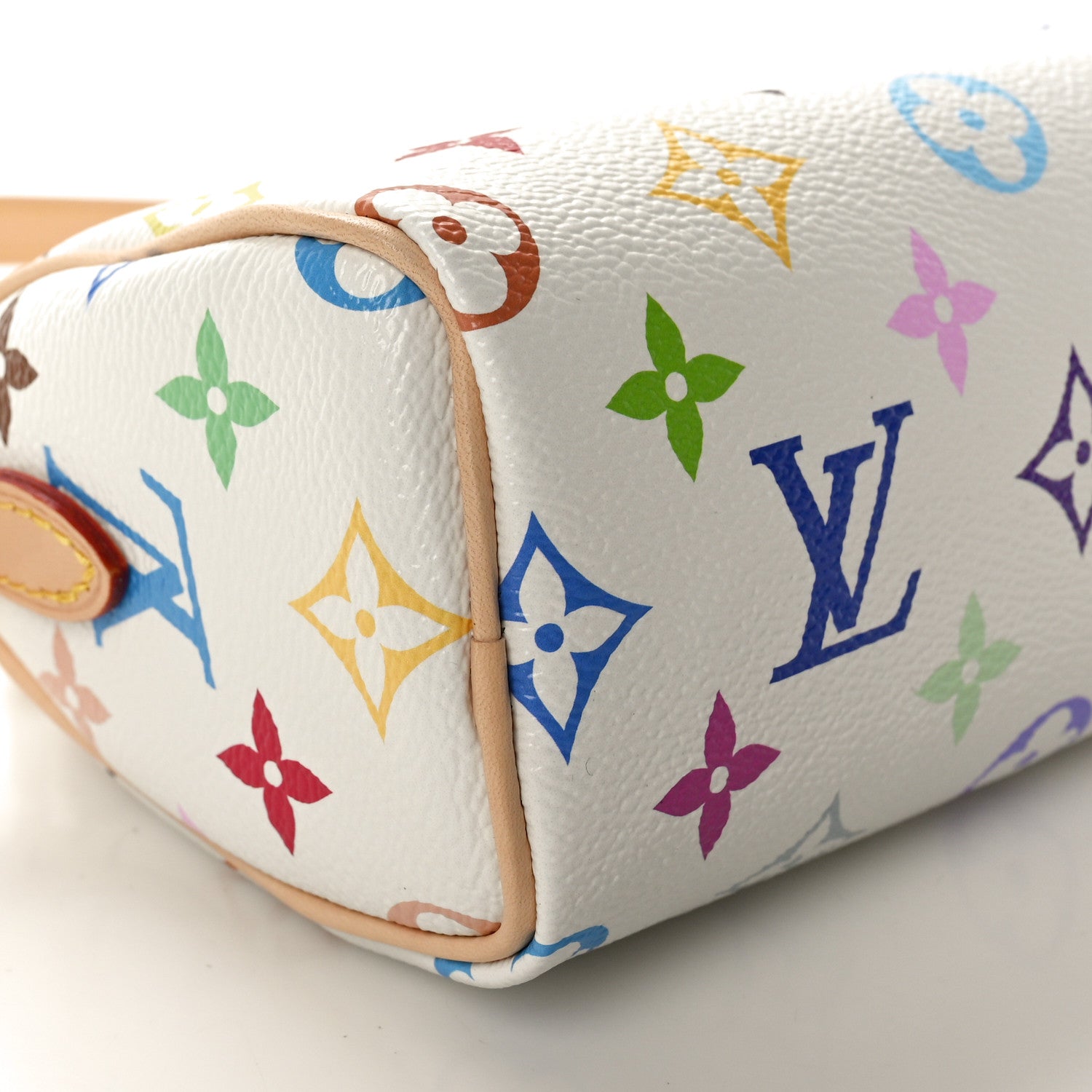 Louis Vuitton LV X TM Monogram Multicolor Nano Speedy White 8 of 9