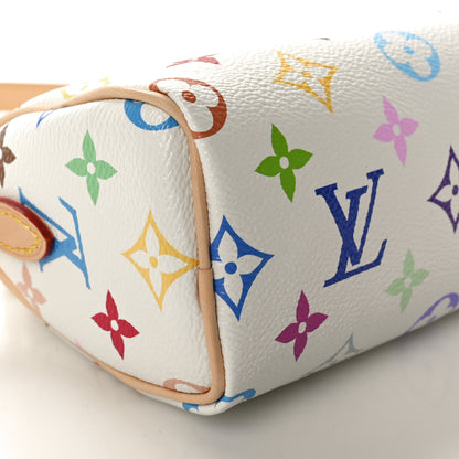 Louis Vuitton LV X TM Monogram Multicolor Nano Speedy White 8 of 9