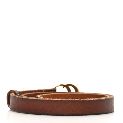 Gucci Faded Calfskin Double G 20mm Belt 75 30 Cuir 2 of 5