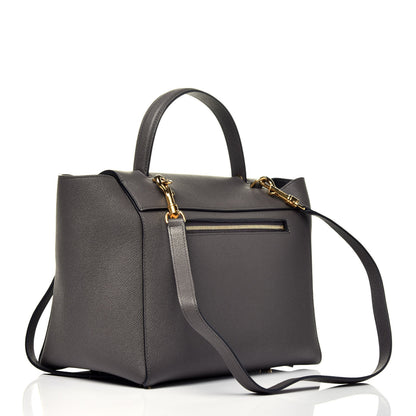 Celine Grained Calfskin Mini Belt Bag Grey 4 of 9