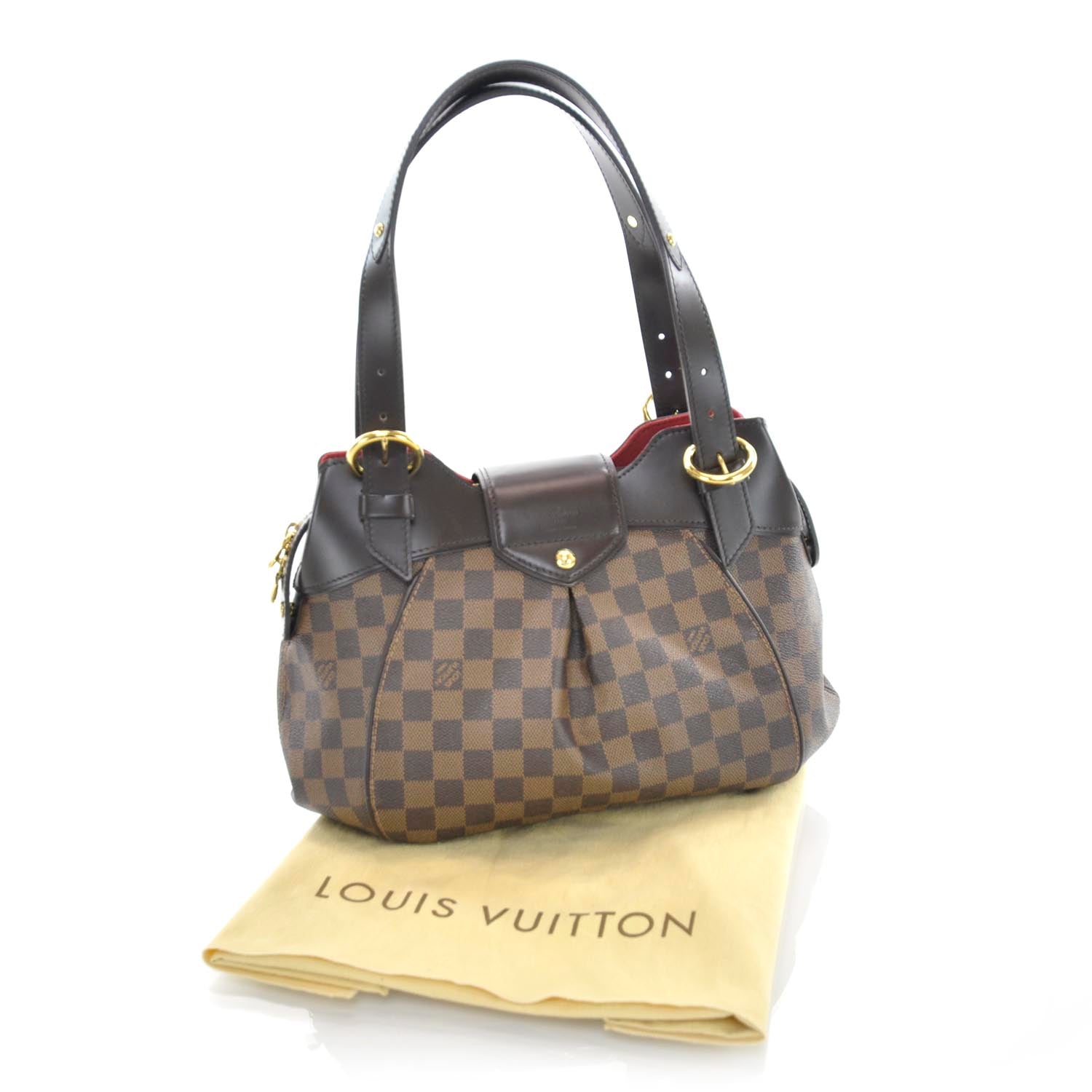 Louis Vuitton Damier Ebene Sistina PM 4 of 10
