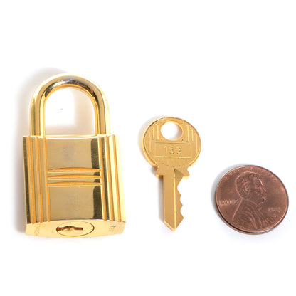 Hermes Cadena Lock and Key Set Gold 2 of 7