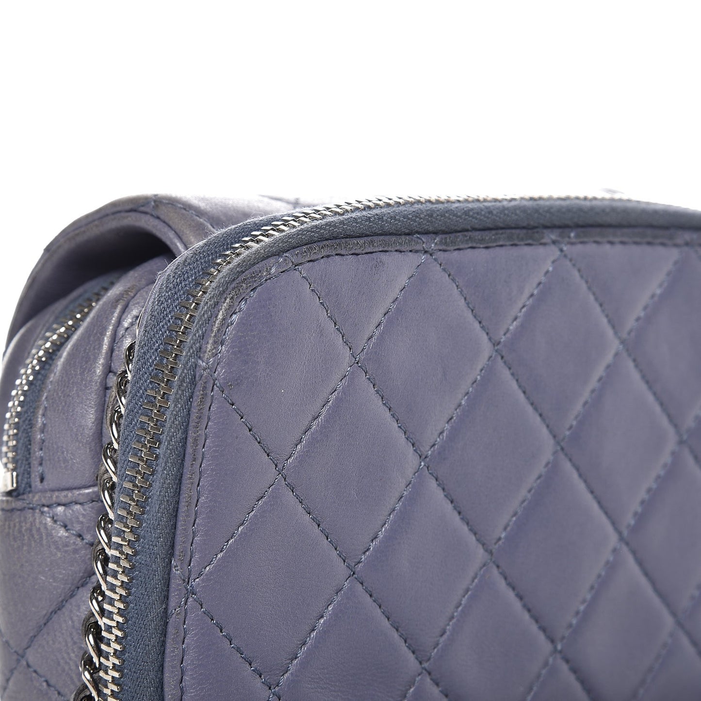 Lambskin Quilted New Mini Flap Lavender