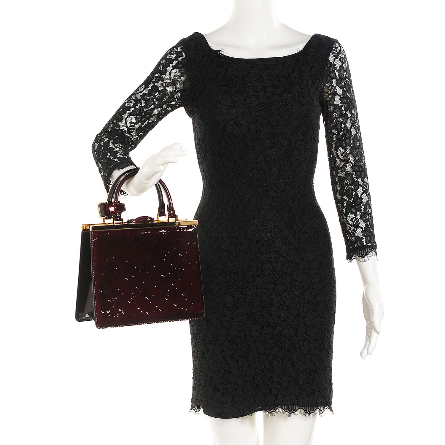 Louis Vuitton Vernis Deesse PM Amarante 2 of 7