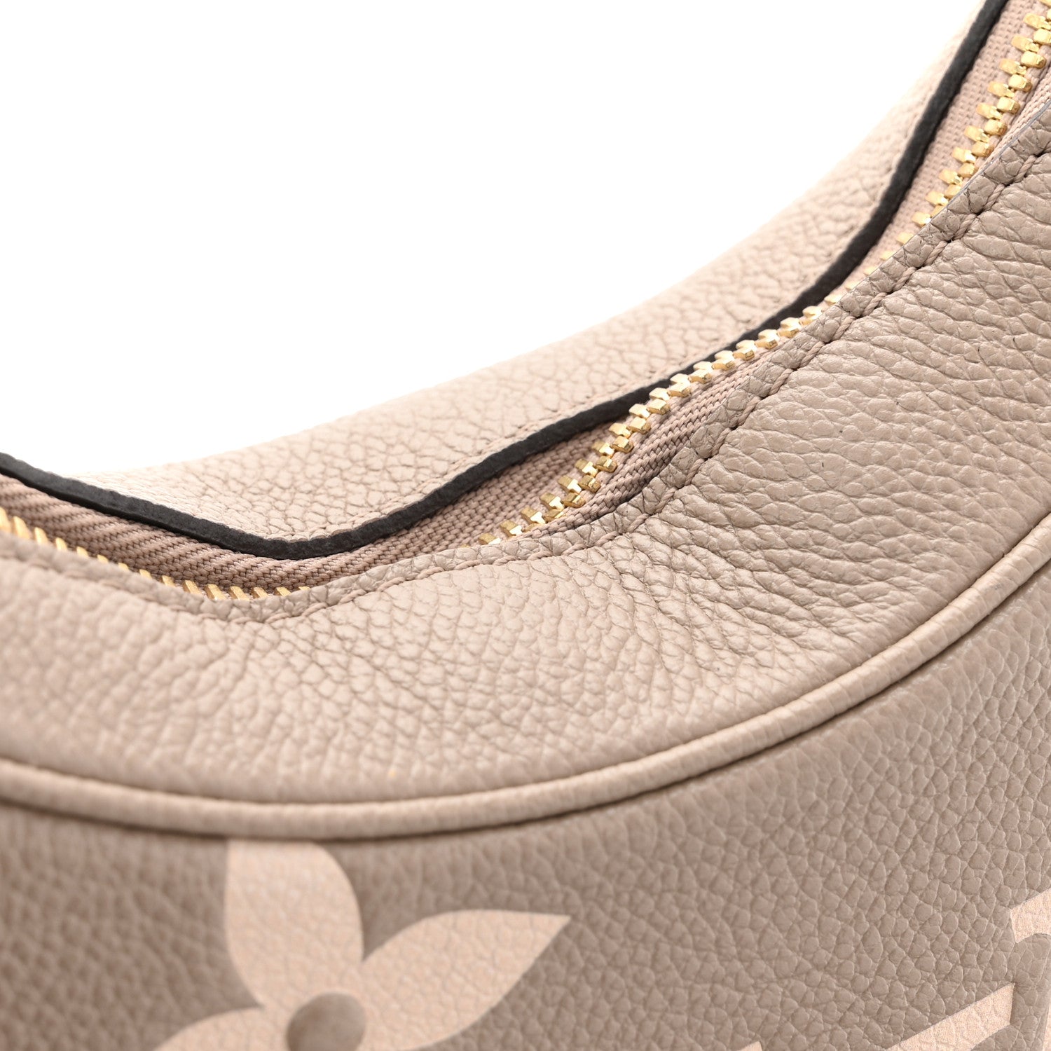 Louis Vuitton Empreinte Monogram Giant Bagatelle NM Tourterelle Creme 10 of 11