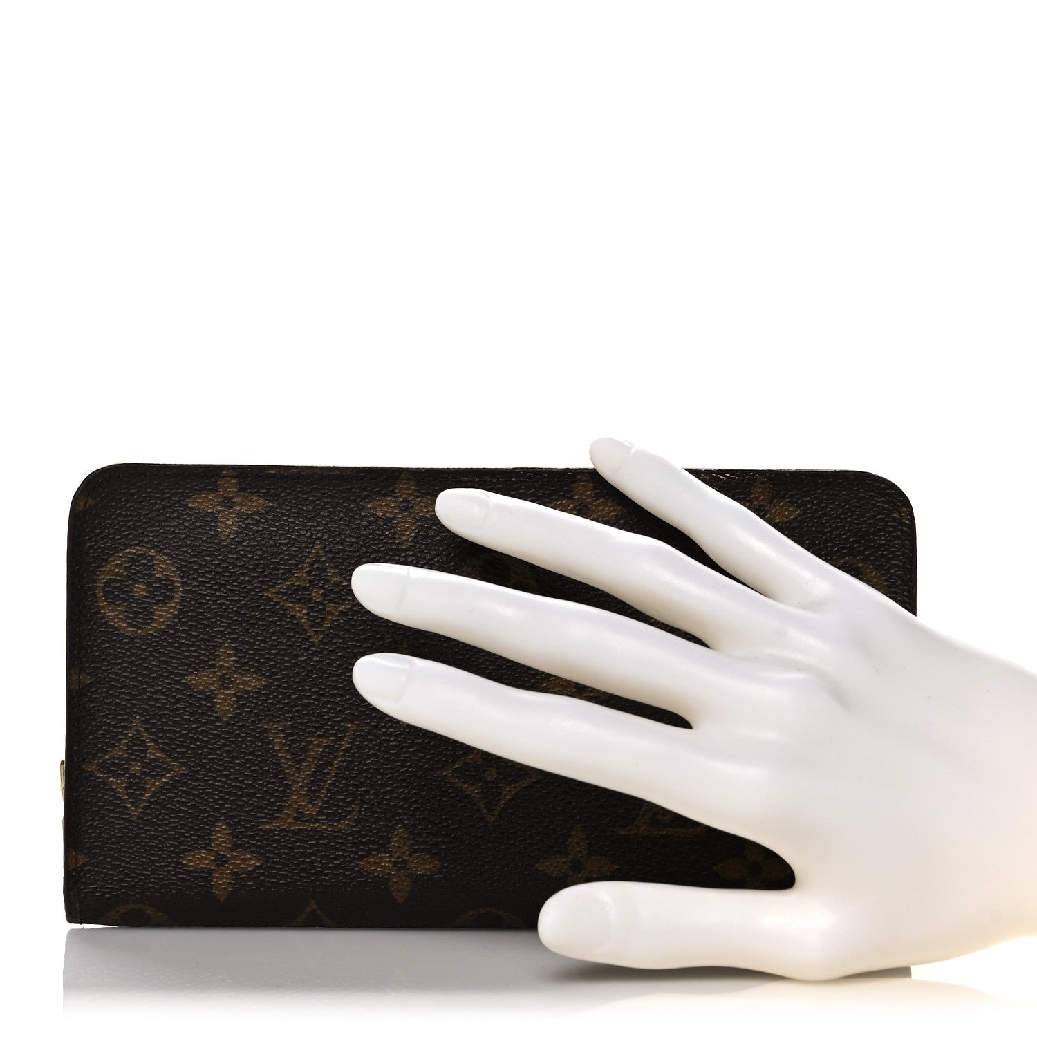 Louis Vuitton Monogram Porte-Monnaie Zippy Wallet 2 of 12