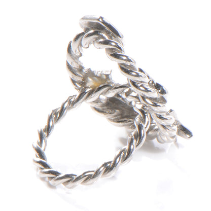 Louis Vuitton Sweet Monogram Coeurs Ring 6.5 White 3 of 5