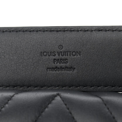 Louis Vuitton Calfskin New Wave Chain MM Black 6 of 10