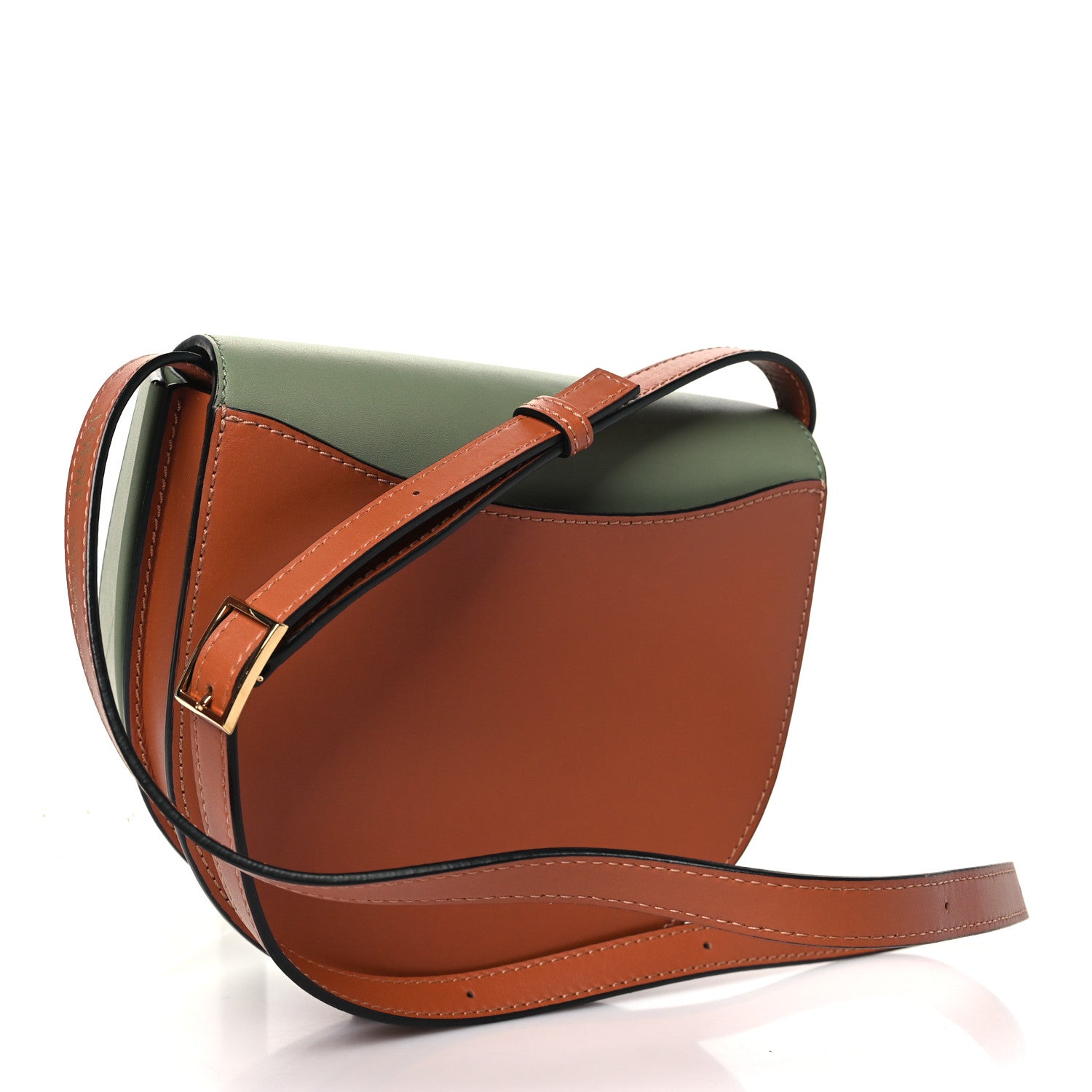 Loewe Soft Calfskin Heel Duo Rosemary Tan 3 of 9