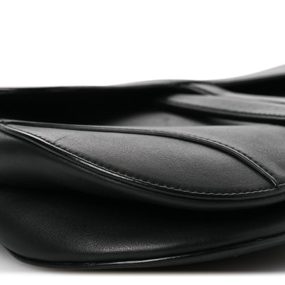 Christian Dior Ultra Matte Calfskin Saddle Bag Black 9 of 13