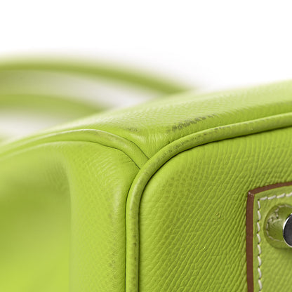 Hermes Epsom Candy Birkin 35 Kiwi Lichen 35 of 41
