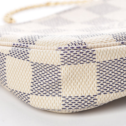 Louis Vuitton Damier Azur Mini Pochette Accessories 5 of 9