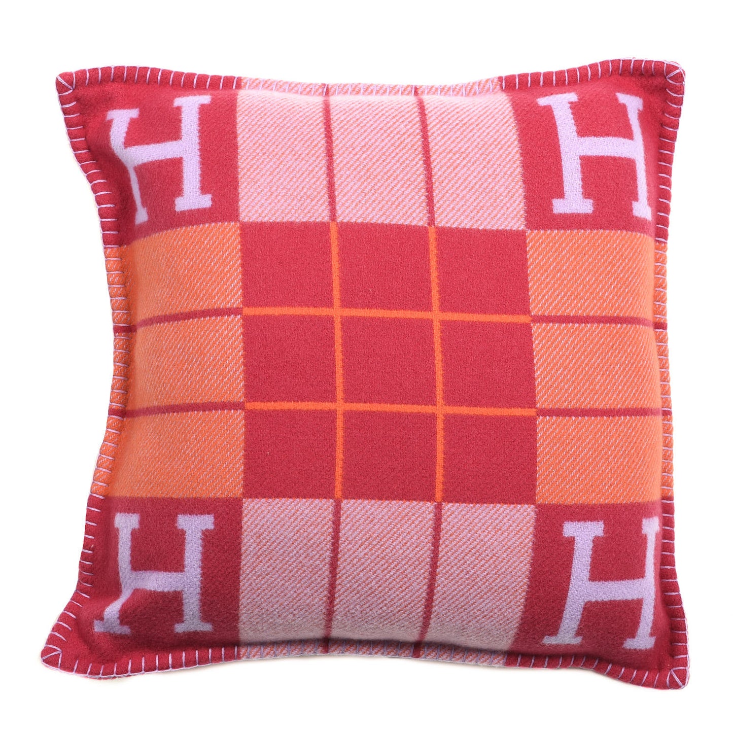 Wool Cashmere Avalon III Pillow PM Fuchsia Geranium