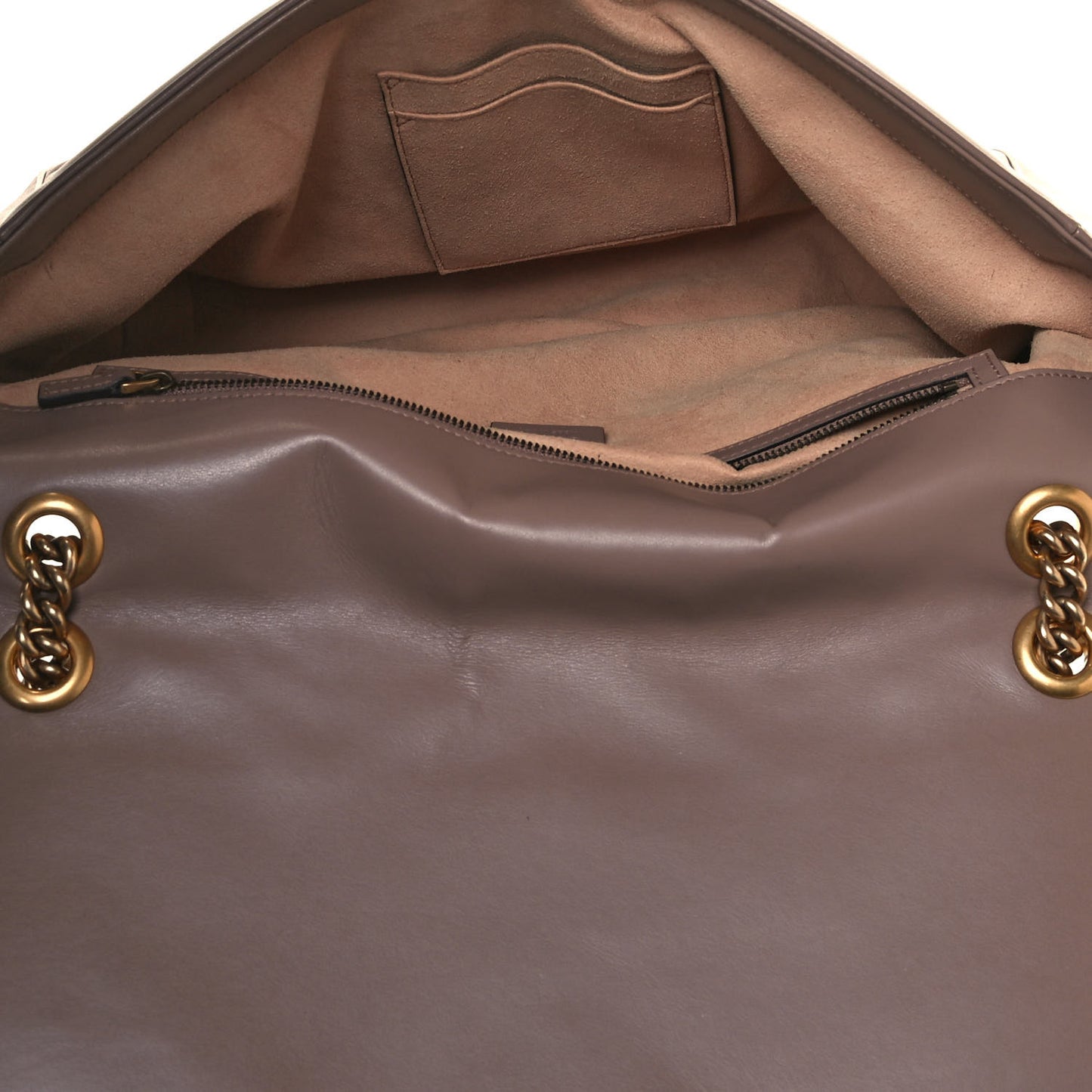 Calfskin Matelasse Large GG Marmont Shoulder Bag Porcelain Rose