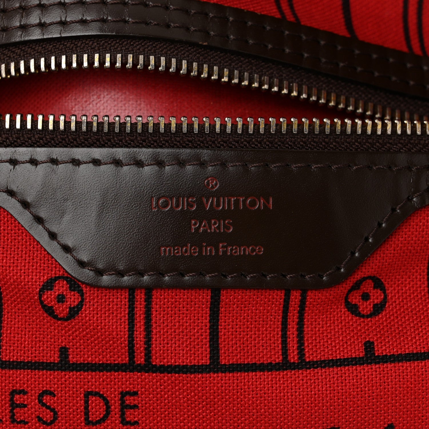 Louis Vuitton Damier Ebene Neverfull GM 6 of 11