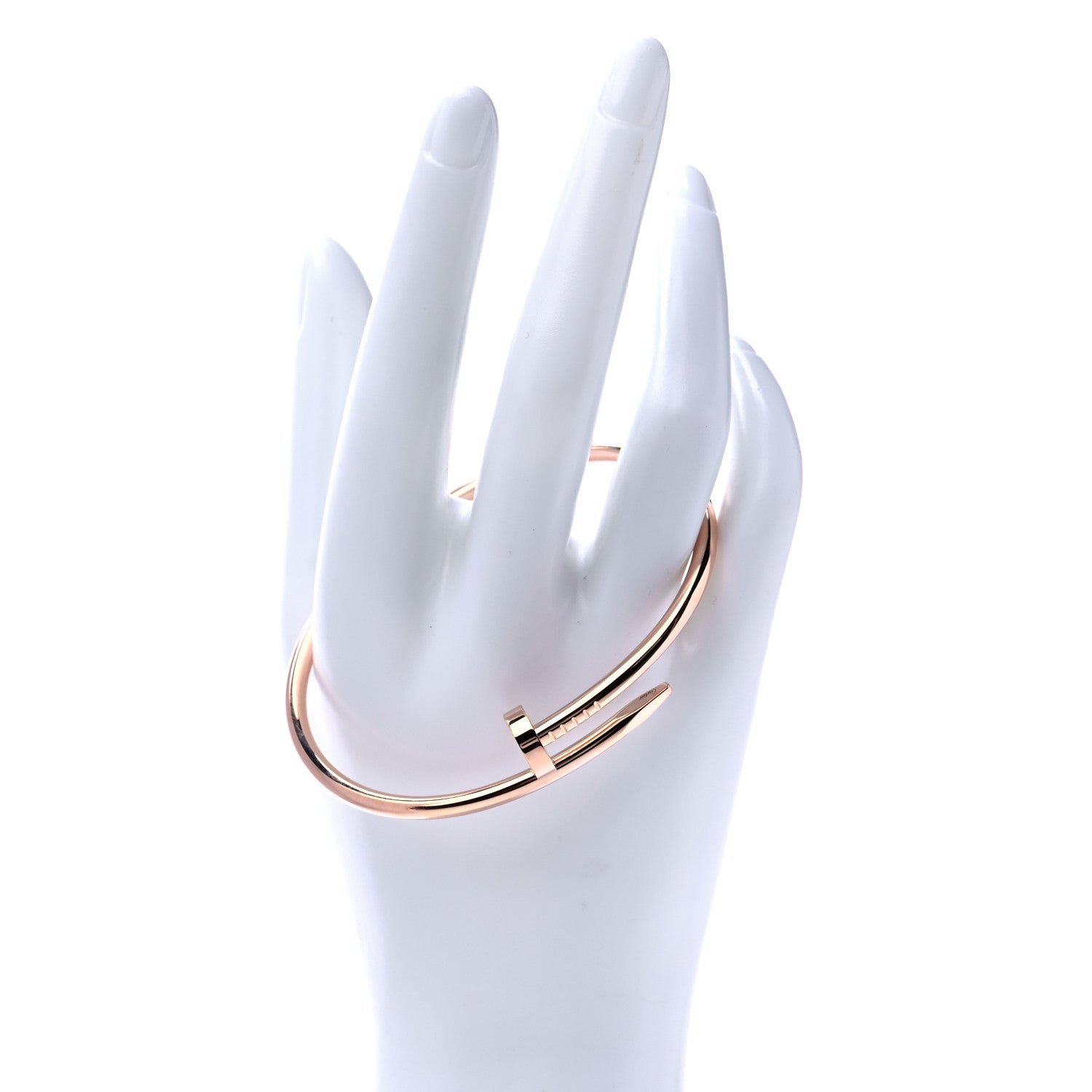 Cartier 18K Pink Gold Juste Un Clou Bracelet 19 2 of 7