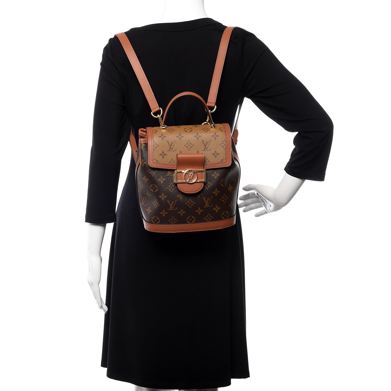 Louis Vuitton Reverse Monogram Dauphine Backpack PM 2 of 9