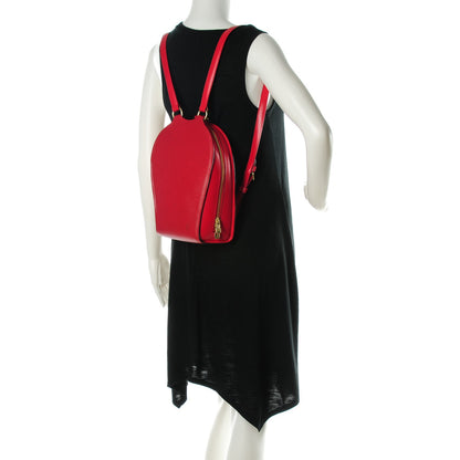 Louis Vuitton Epi Mabillon Backpack Castillan Red 2 of 8