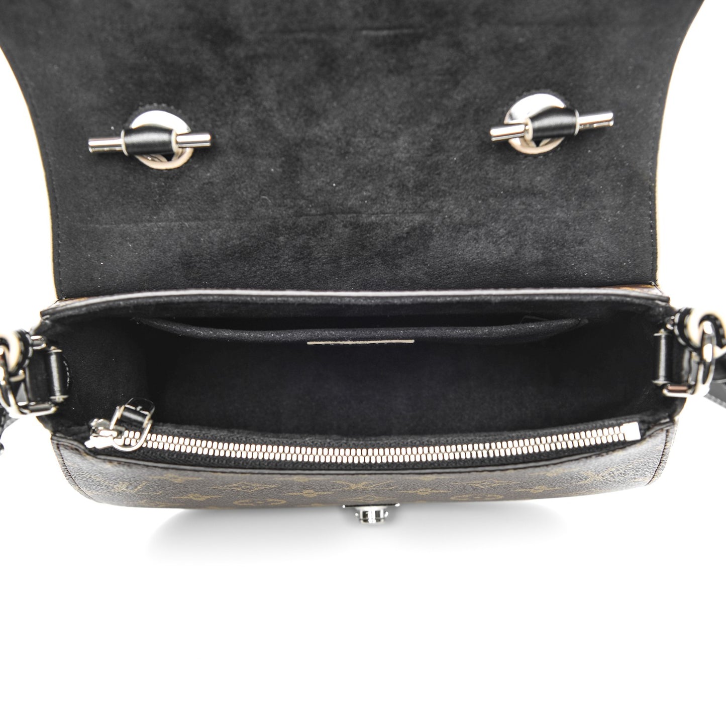 Calfskin Monogram Chain It Bag PM Black