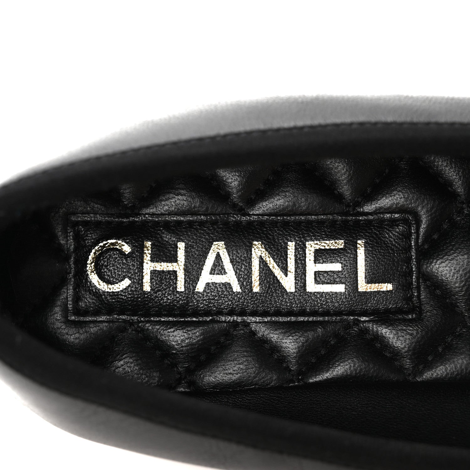 Chanel Lambskin Mary Jane Flats 36 Black 8 of 12