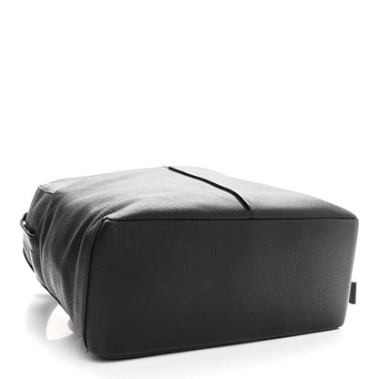 Christian Dior Calfskin Nylon Backpack Black 4 of 9