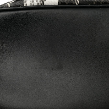 MCM Cubic Monogram Medium Backpack Black White 12 of 12