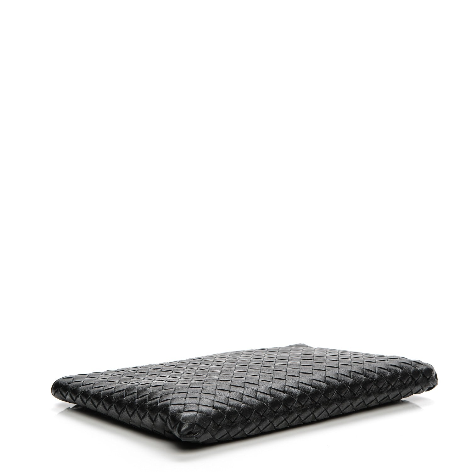 Bottega Veneta Nappa Intrecciato Flat Zip Pouch Nero Black 4 of 8