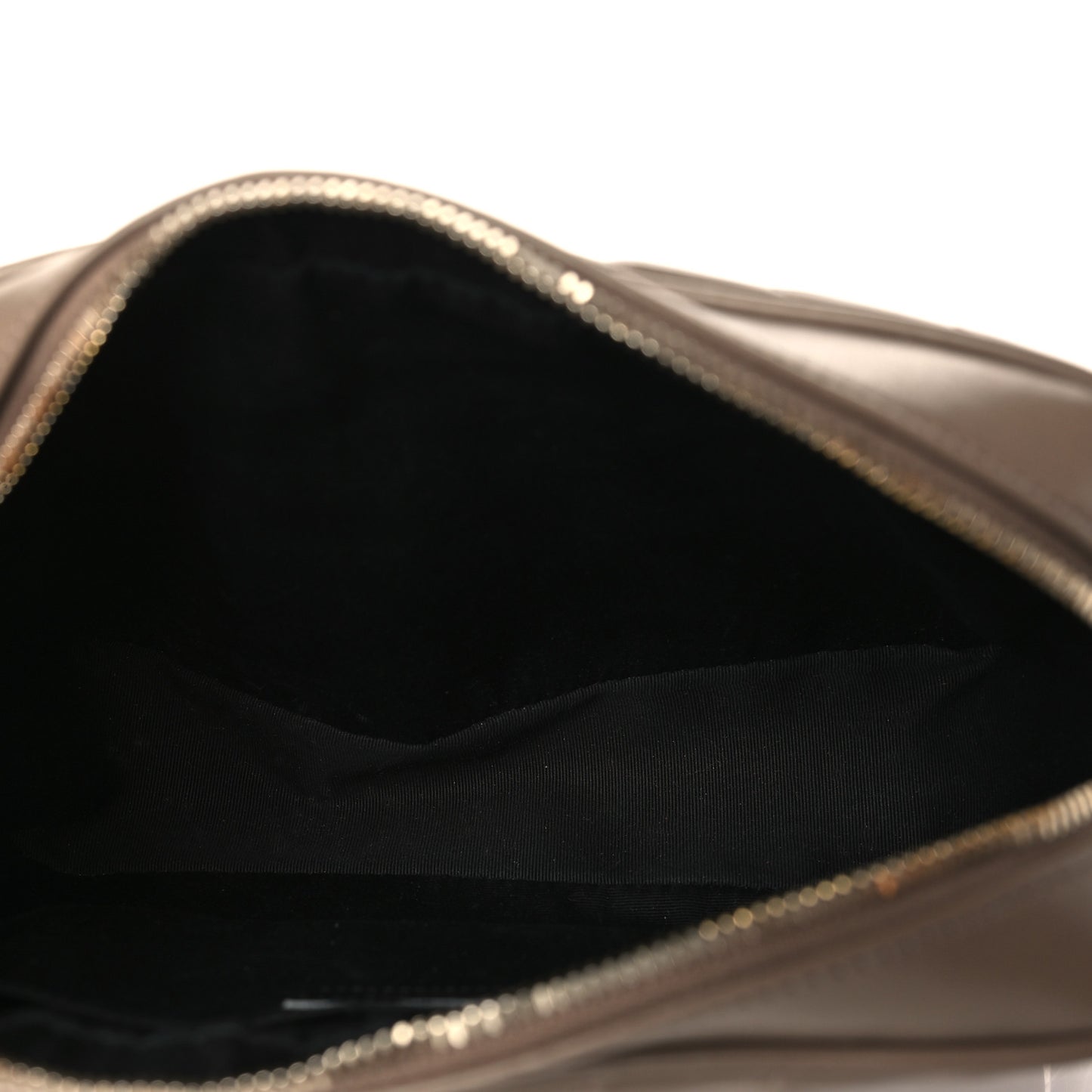 Calfskin Matelasse Monogram Lou Camera Bag Dark Beige
