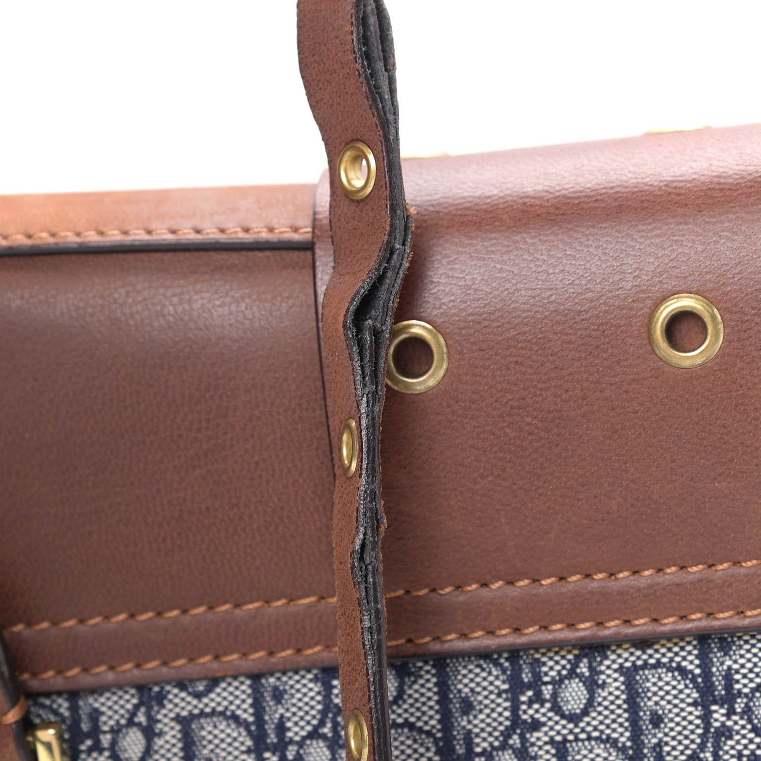 Christian Dior Monogram Street Chic Shoulder Bag Blue 8 of 14