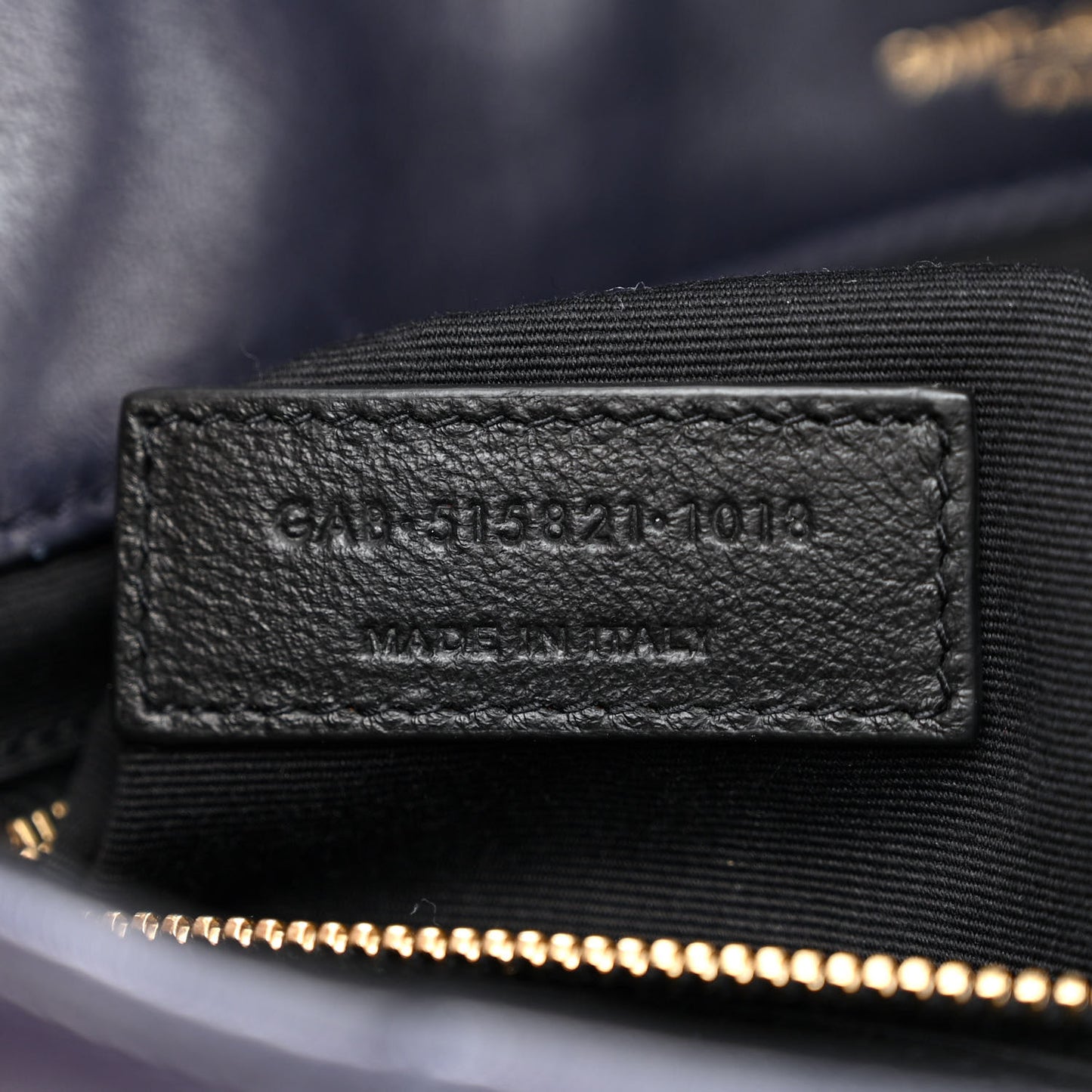 Lambskin Patchwork Monogram Medium Jamie Dark Notte