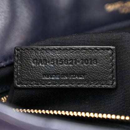 Saint Laurent Lambskin Patchwork Monogram Medium Jamie Dark Notte 7 of 14