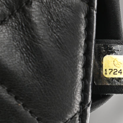 Chanel Lambskin Quilted Mini Chanel 3 Flap Black 7 of 10