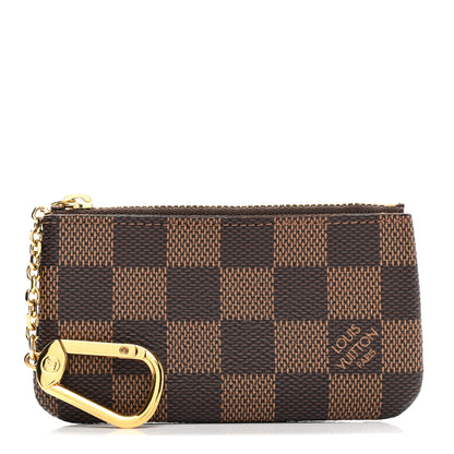 Louis Vuitton Damier Ebene Key Pouch 1 of 9