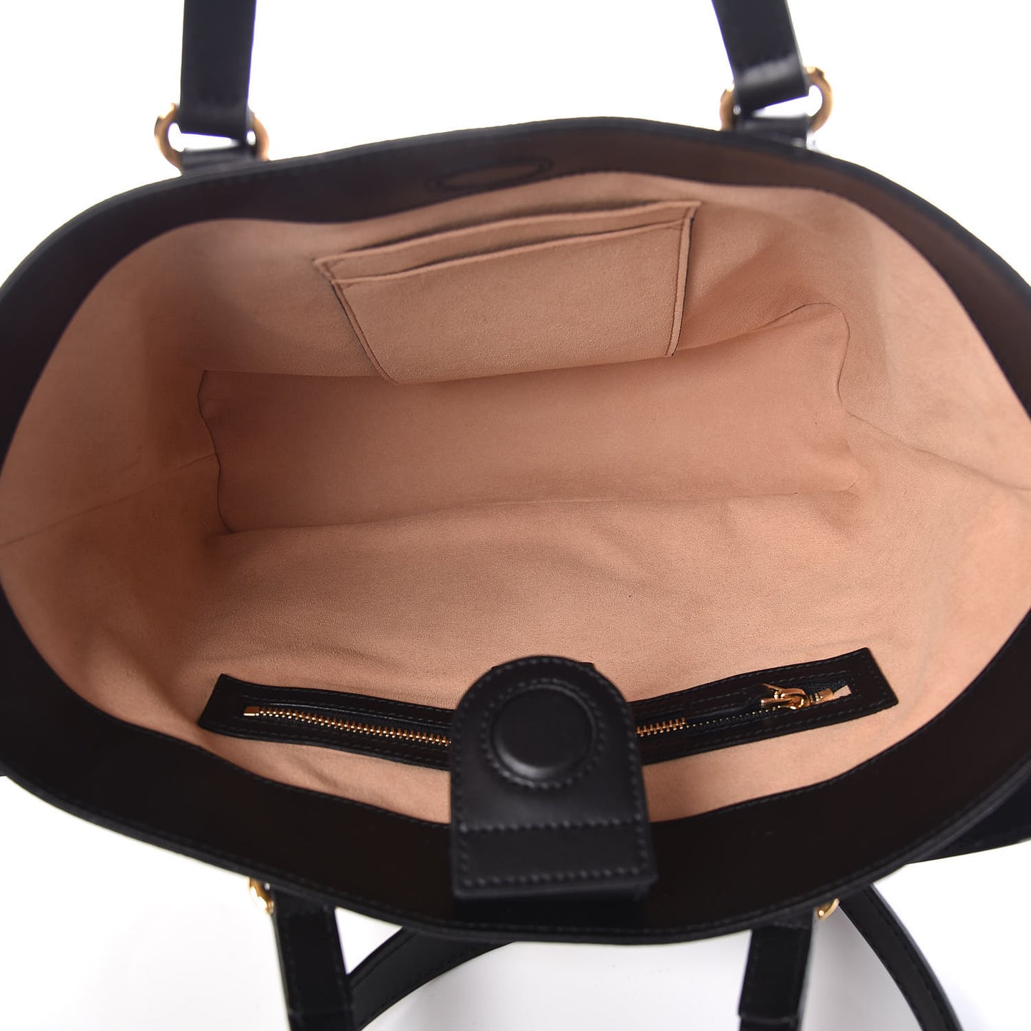 Soft GG Supreme Monogram Bees Small Crossbody Tote Beige Oro Black