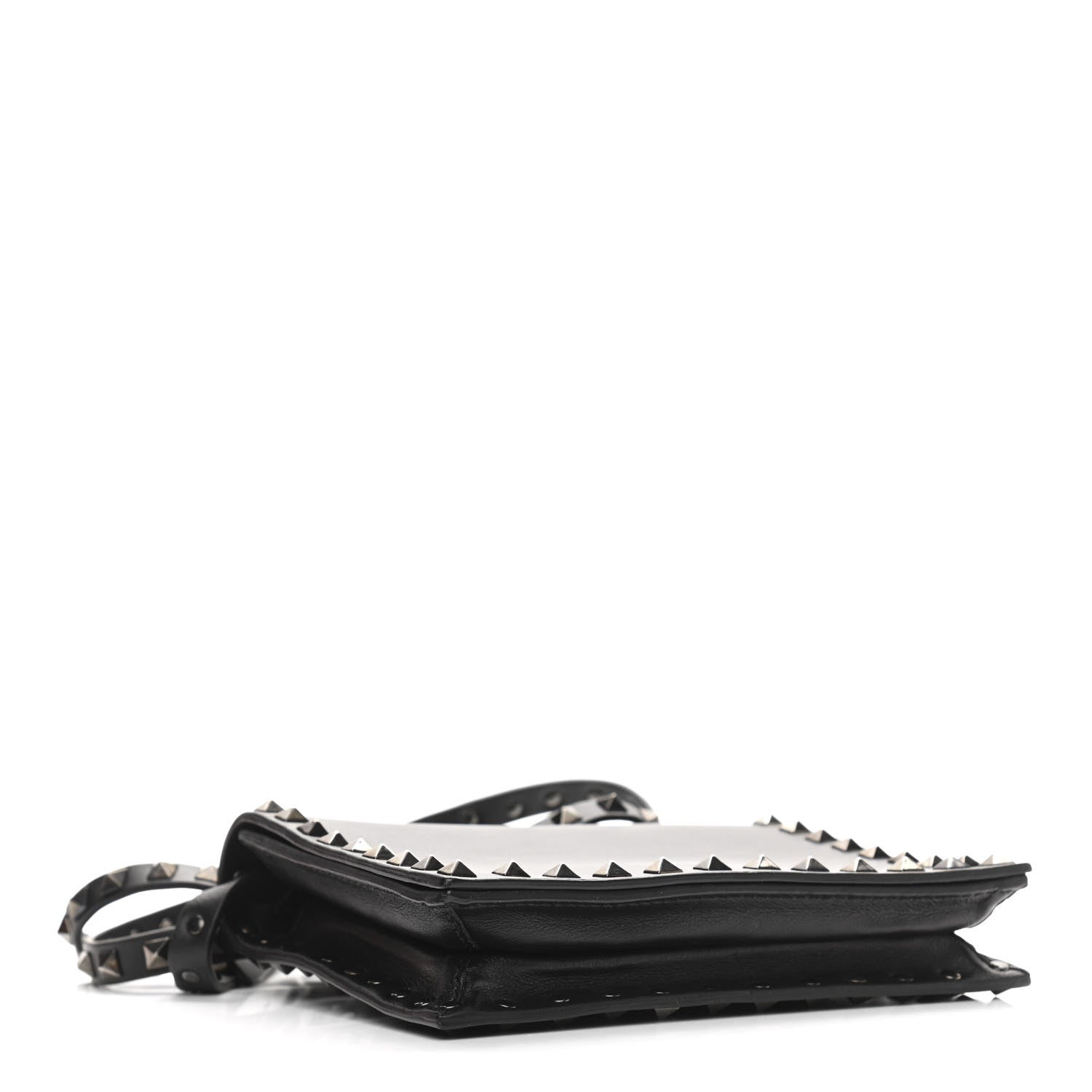 Valentino Garavani Vitello Rockstud Crossbody Bag Black 4 of 9