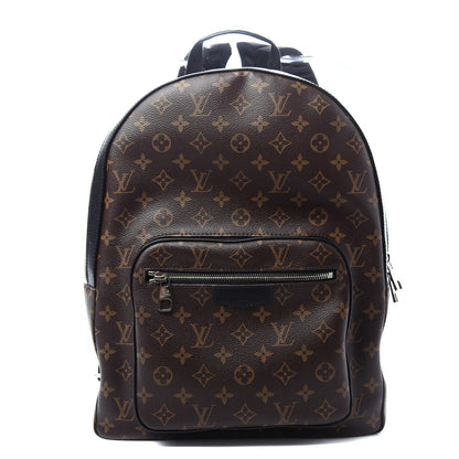 Louis Vuitton Monogram Macassar Josh Backpack 1 of 7