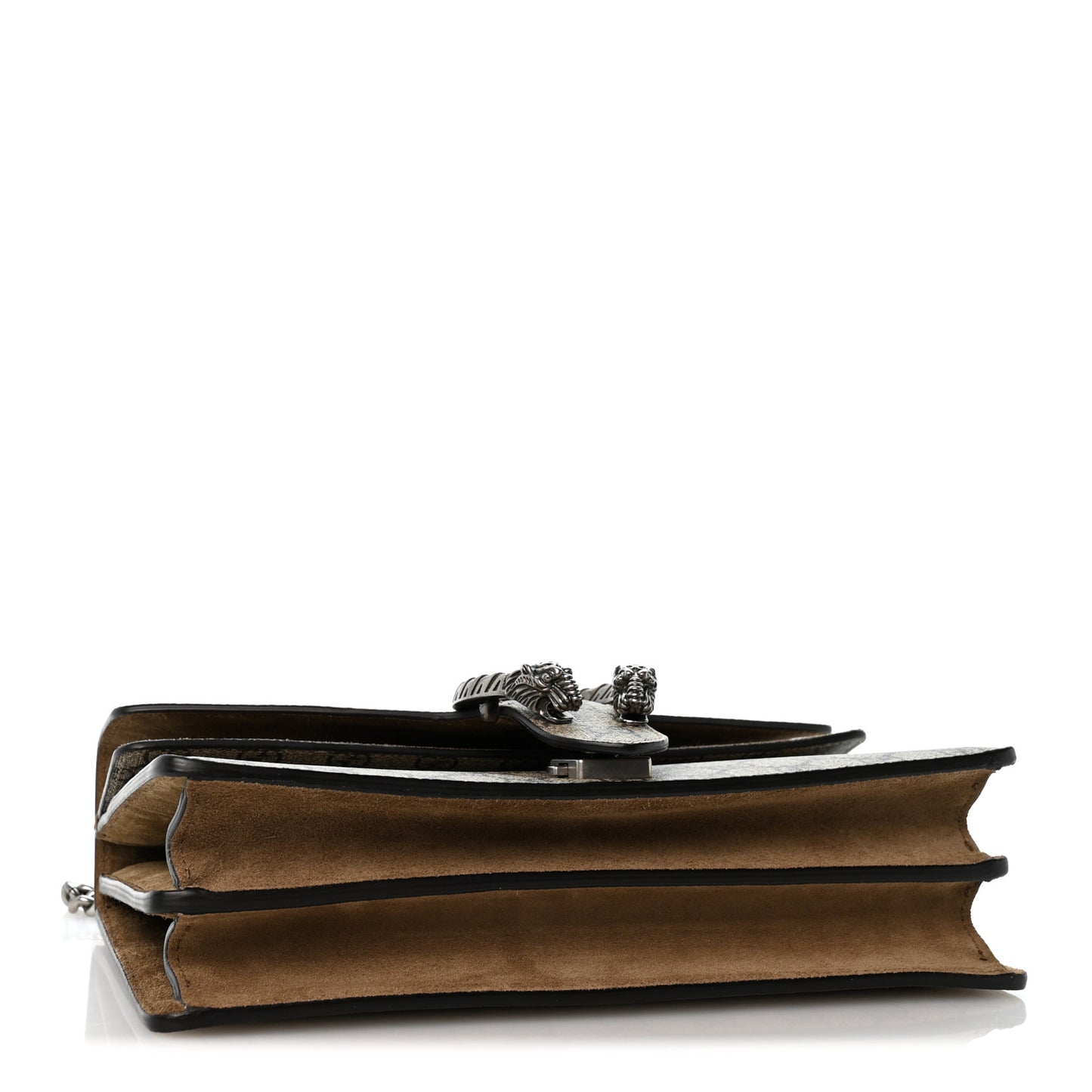 GG Supreme Monogram Small Dionysus Shoulder Bag Taupe