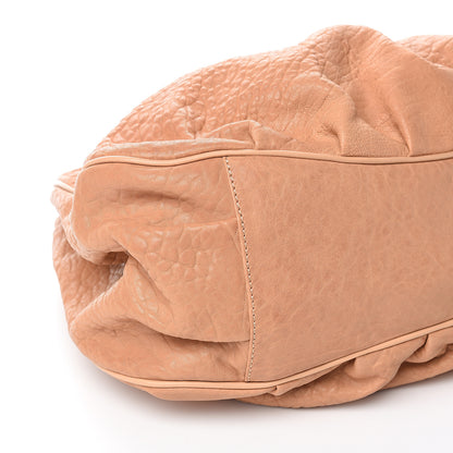 Fendi Crinkled Lambskin Mia Tote Camel 9 of 11