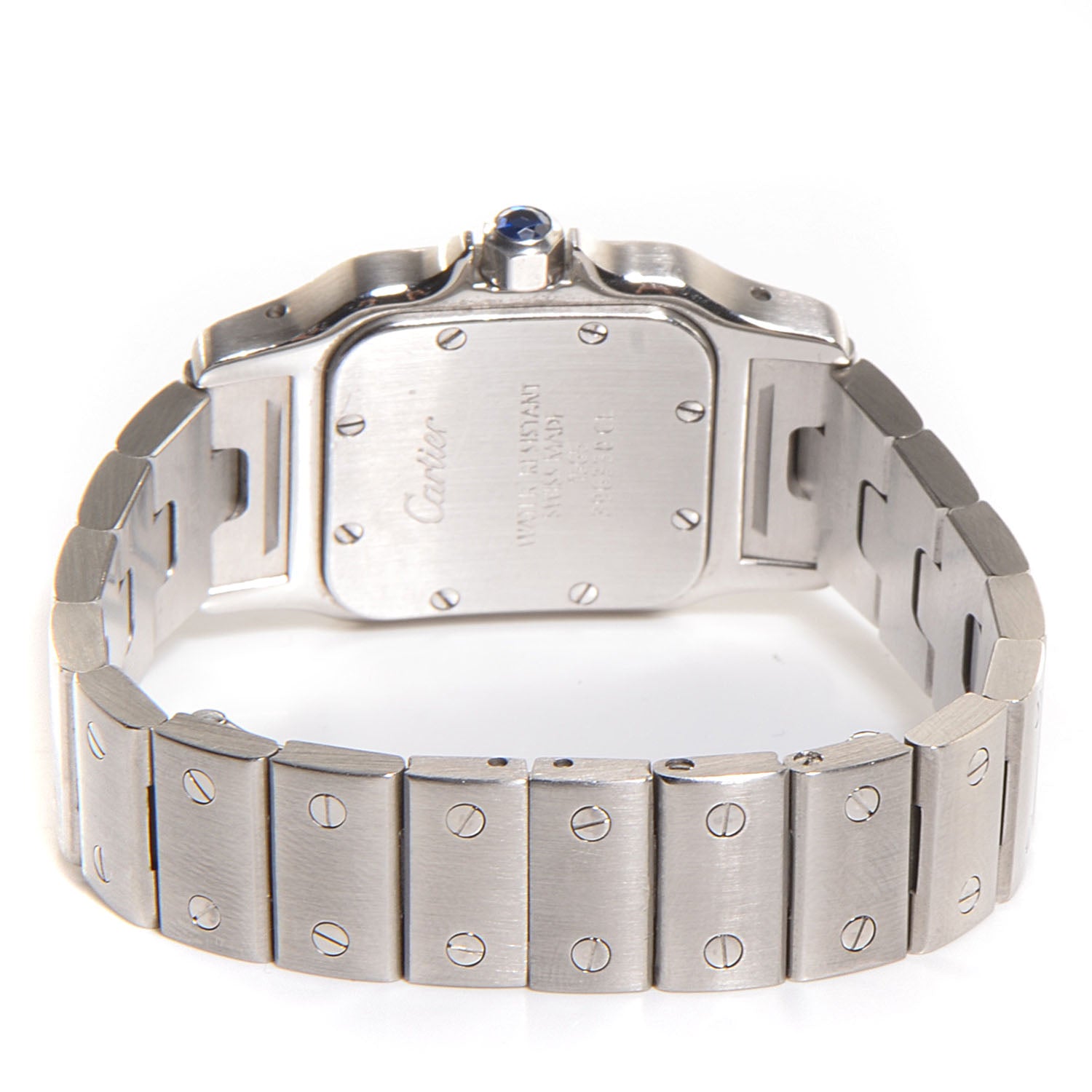 Cartier Stainless Steel 24mm Santos de Galbee Quartz Watch 7 of 7