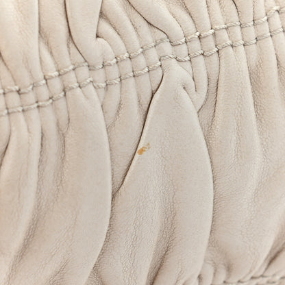 Prada Nappa Gaufre Clutch Cera 14 of 15