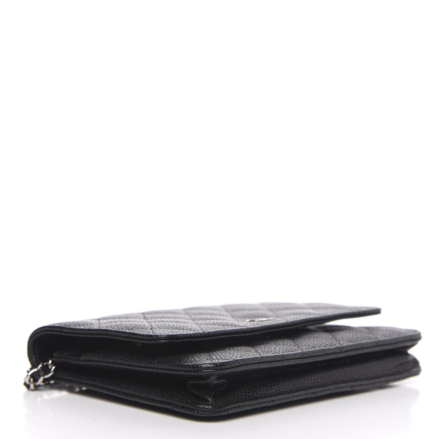 Chanel Caviar Quilted Wallet On Chain WOC Black 4 of 11